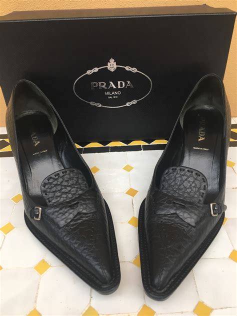 how to tell if vintage prada shoes are real|prada vintage sneakers women.